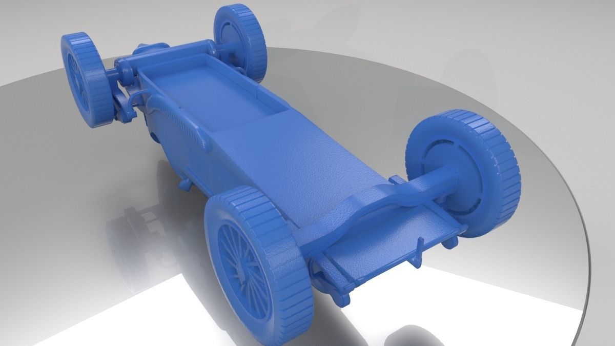 Alfa Romeo P3 printable Scale 1-43 3D print model_2