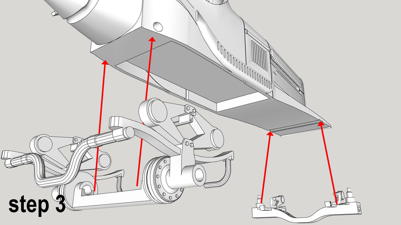 Alfa Romeo P3 printable Scale 1-43 3D print model_5