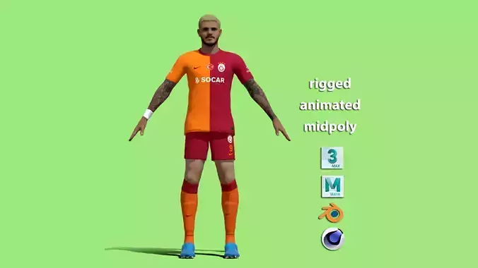 T-Pose Mauro Icardi Galatasaray 23-24