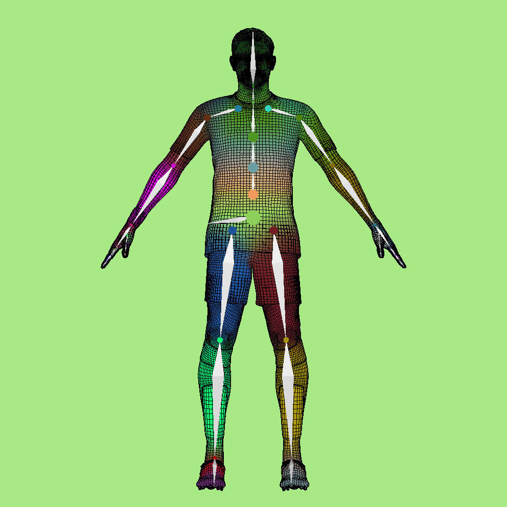 T-Pose Mauro Icardi Galatasaray 23-24 3D model_6