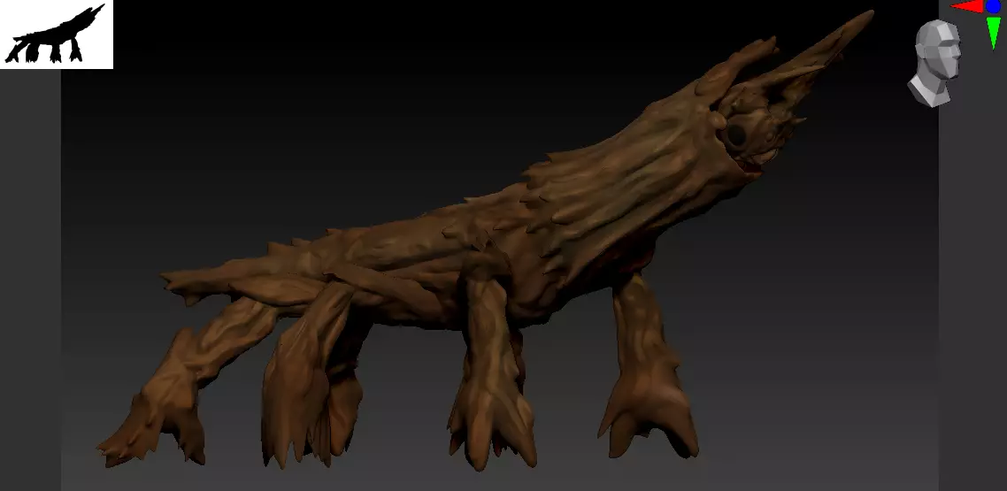 SPORE MANTIS DE IMPRESION 3D Free 3D print model