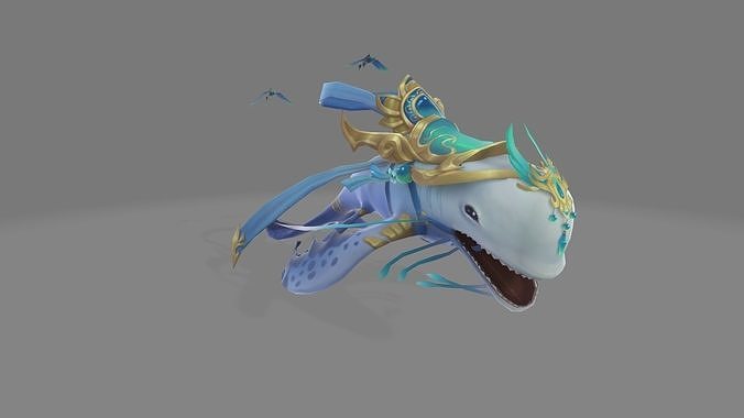 Ocean Dreams Low-poly 3D model