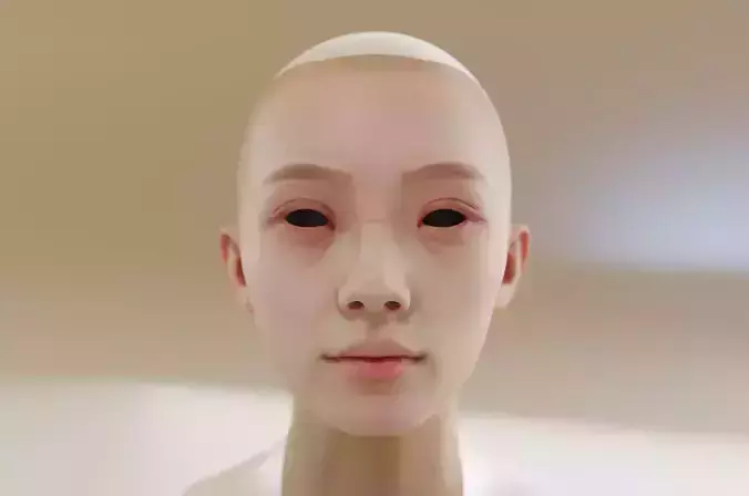 young and beautiful Chinese woman