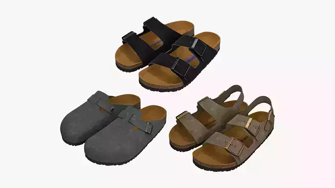 Birkenstock Suede Sandals Collection 