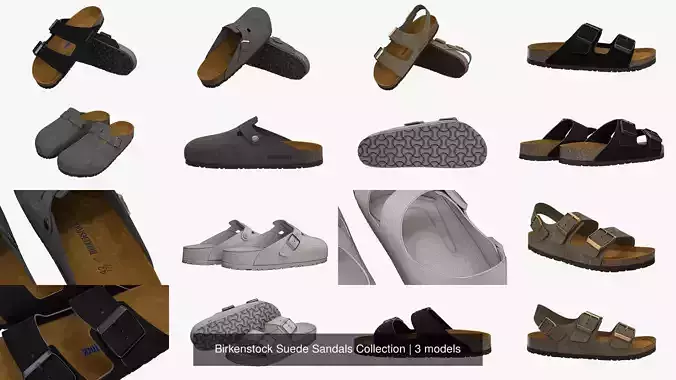 Birkenstock Suede Sandals Collection