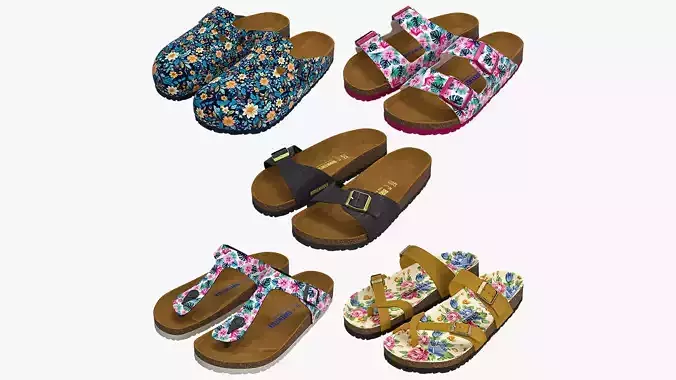 Birkenstock Pattern Sandals Collection 