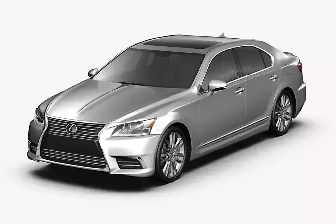 2013 Lexus LS460 3D model