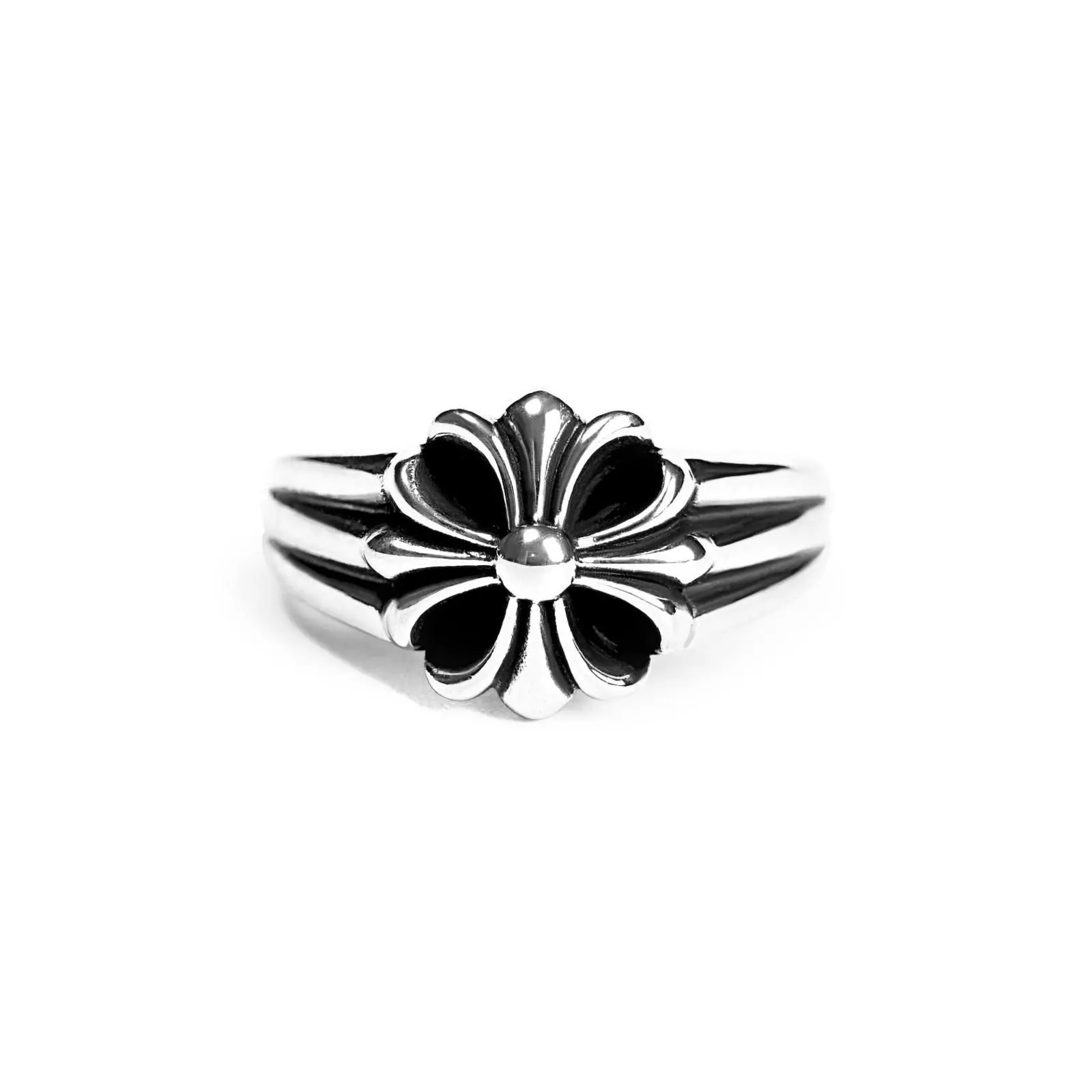 Chrome hearts ring full size 3D print model_0