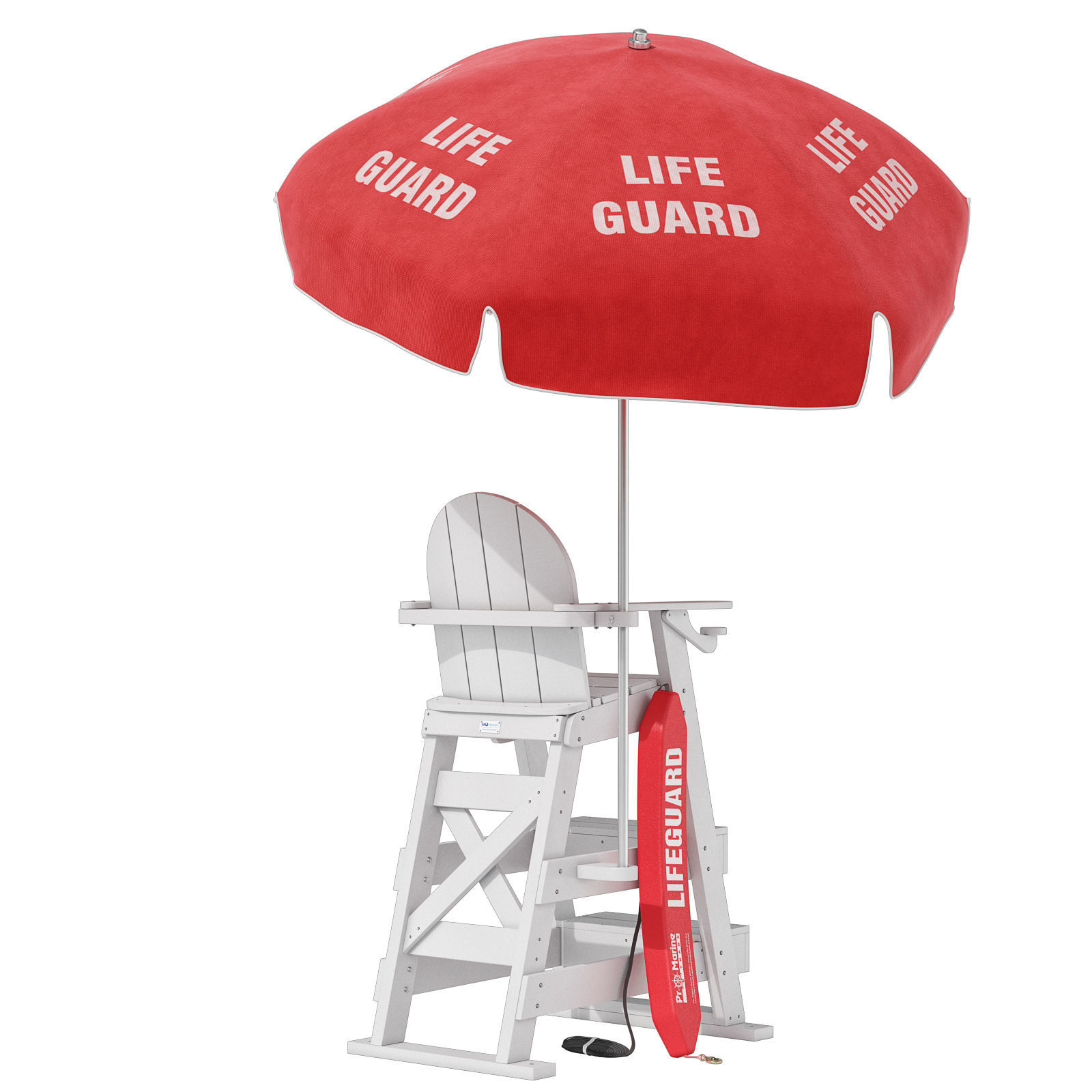 Tailwind Furniture lifeguard chair 3D model_1