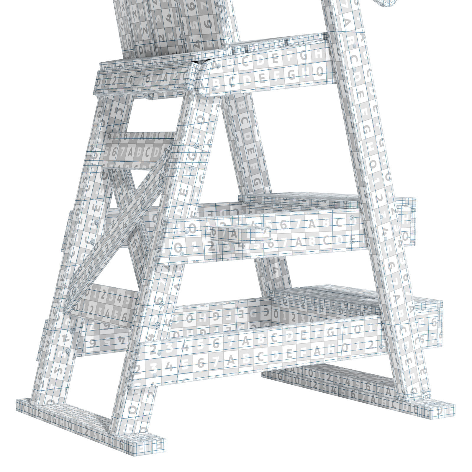 Tailwind Furniture lifeguard chair 3D model_27