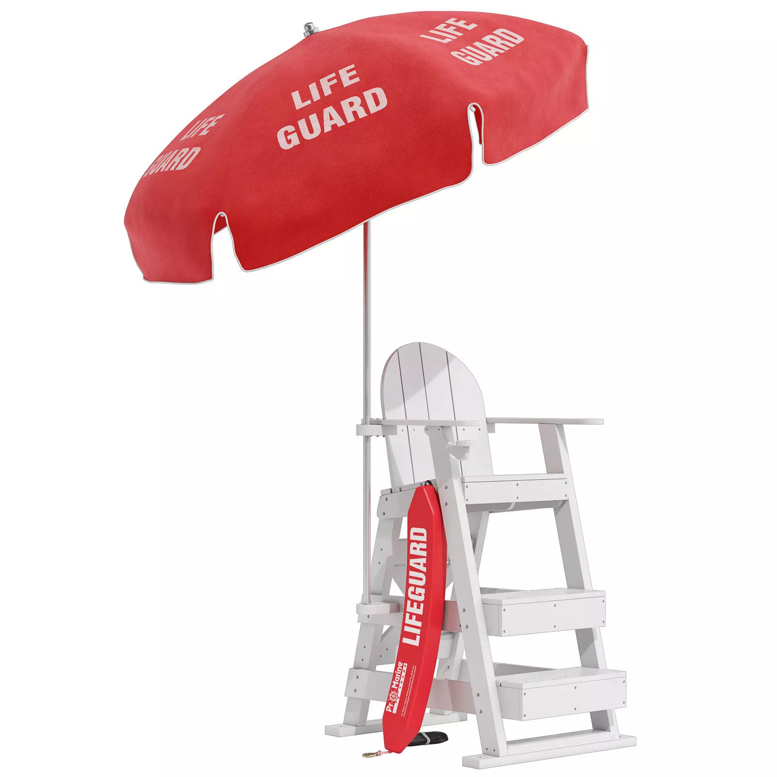 Tailwind Furniture lifeguard chair 3D model_0