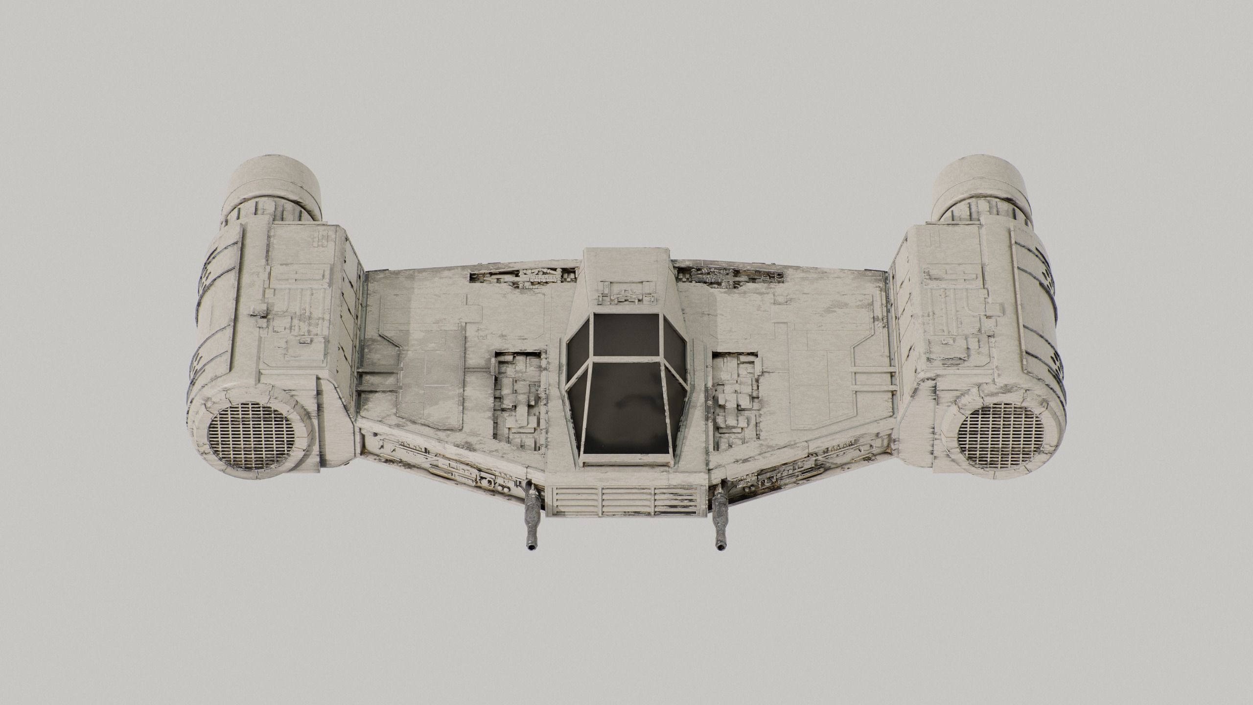 Archer-class Starfighter - Star Wars Kimverse 3D model_2