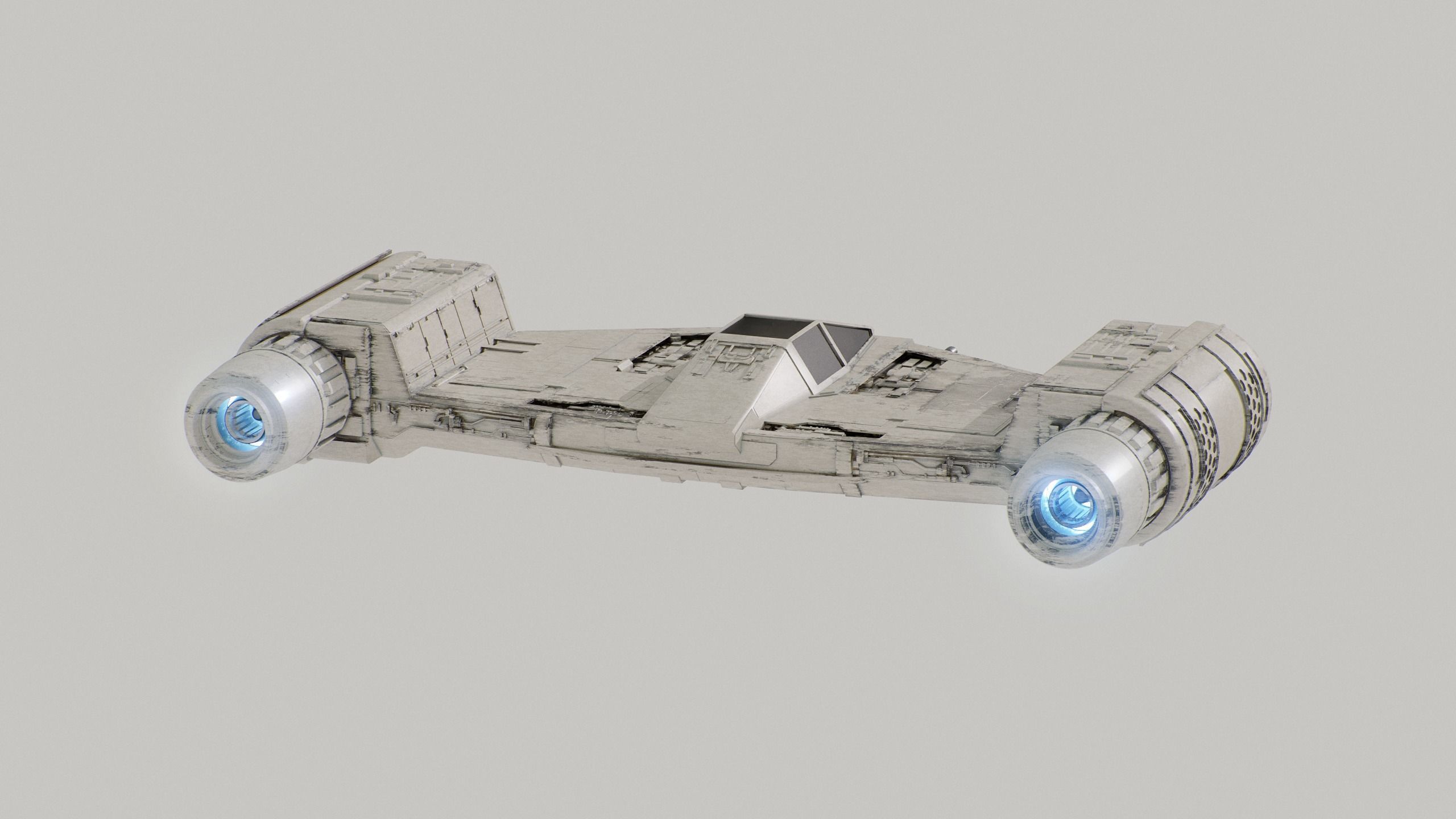 Archer-class Starfighter - Star Wars Kimverse 3D model_1