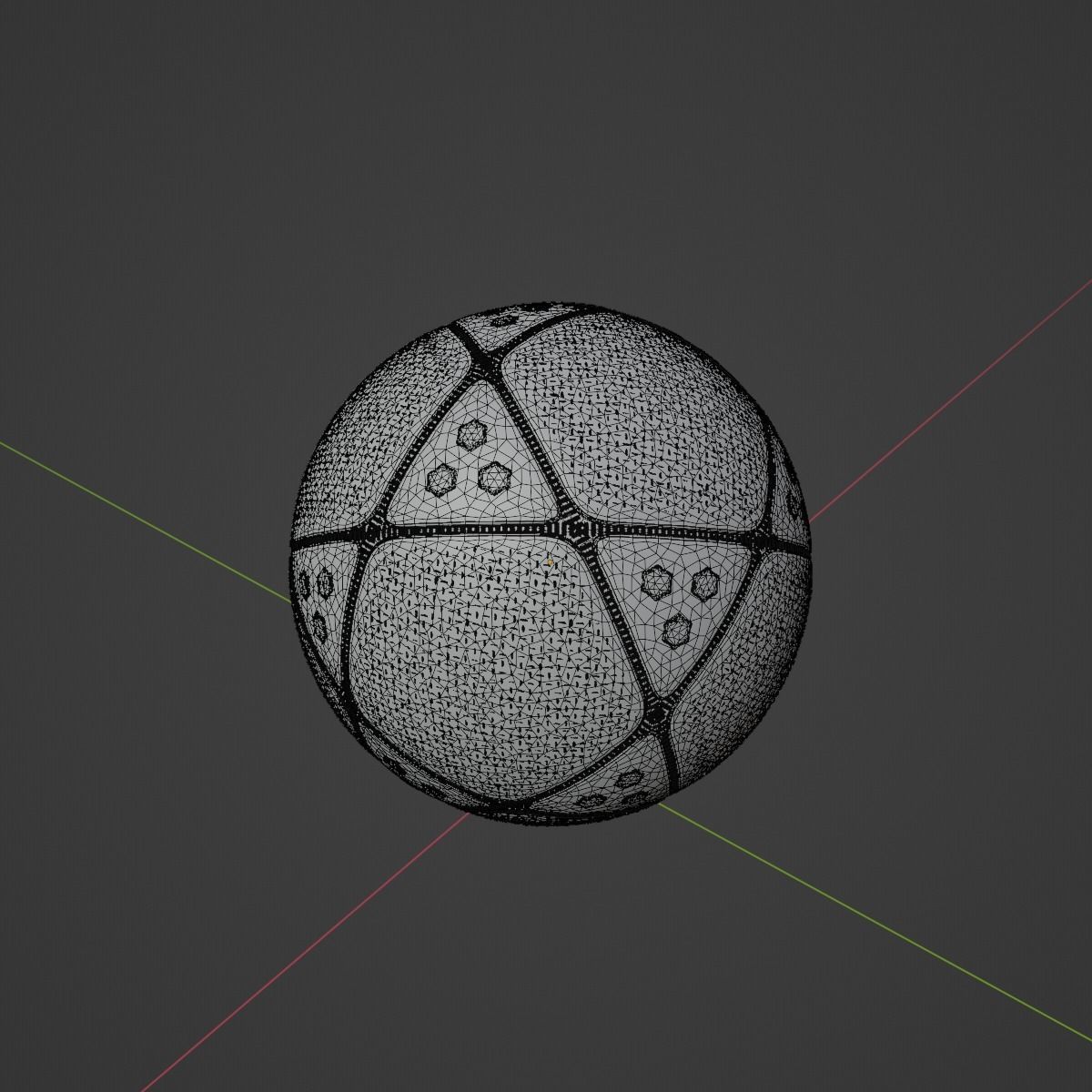 Soccer Ball Free 3D model_3