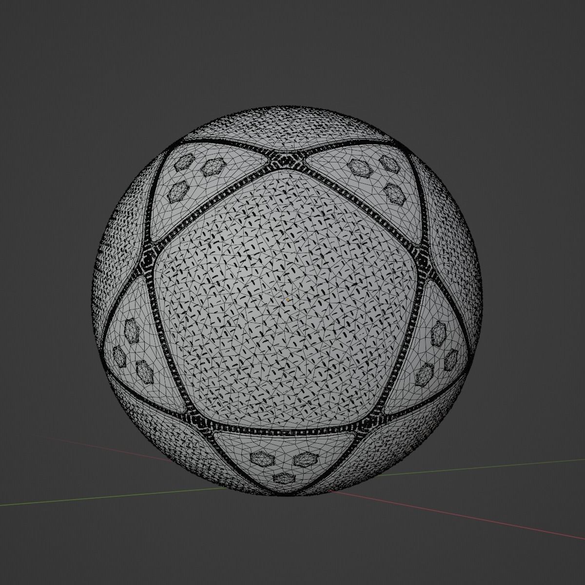 Soccer Ball Free 3D model_4