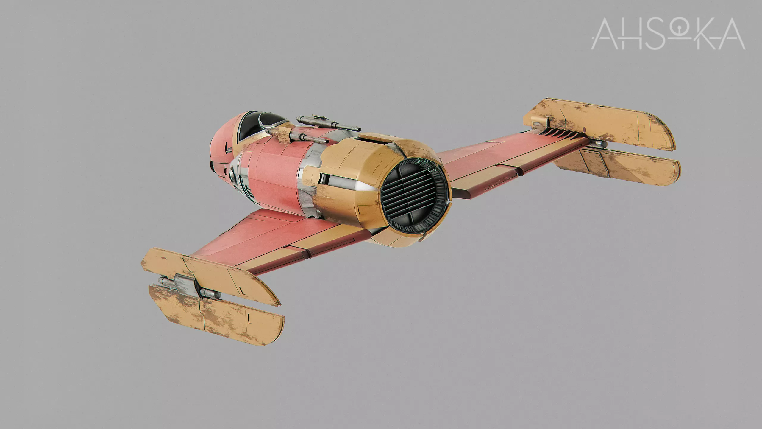 Shin Hati Fiend Starfighter - Star Wars Ahsoka 3D model_0