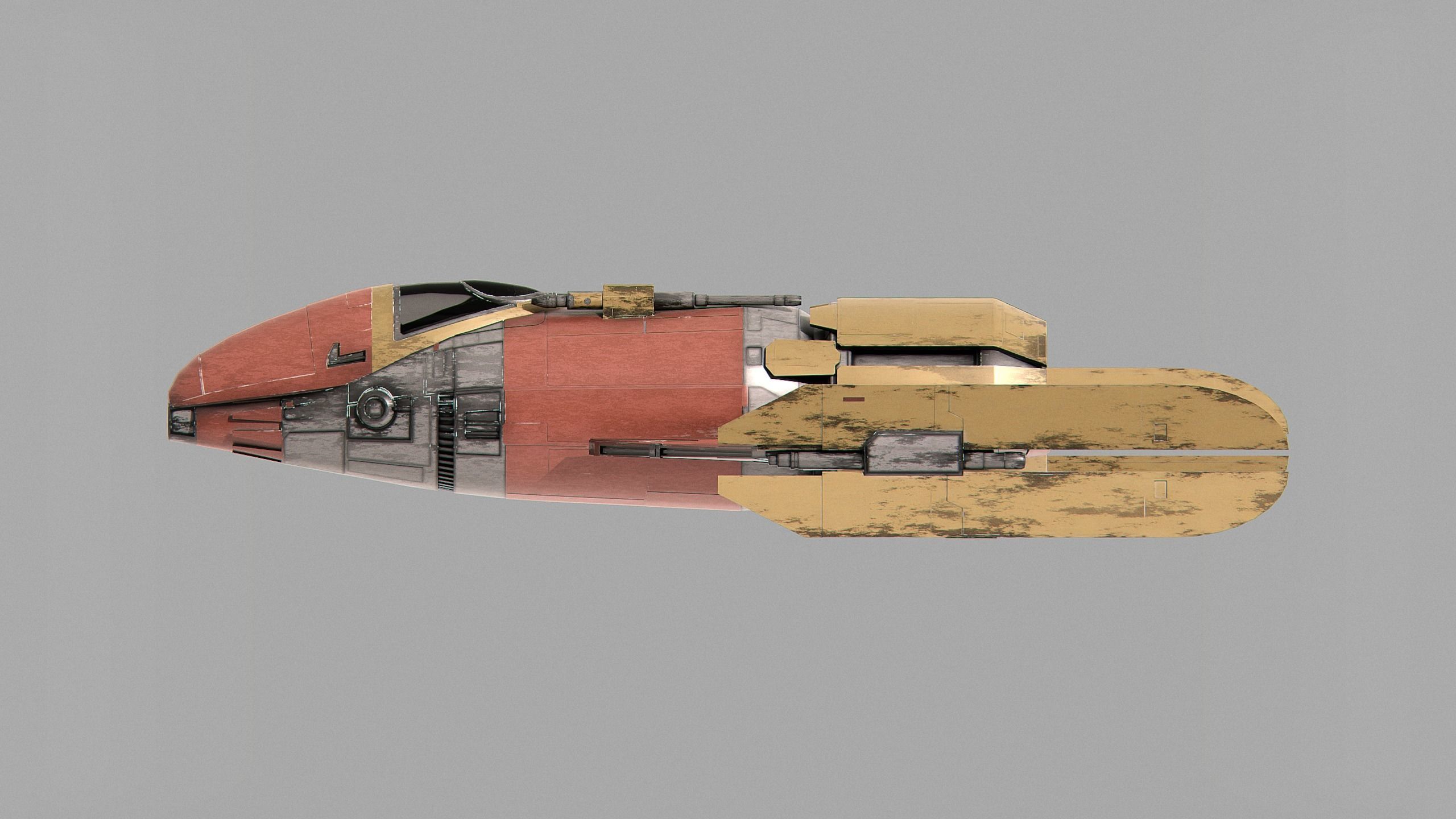 Shin Hati Fiend Starfighter - Star Wars Ahsoka 3D model_2