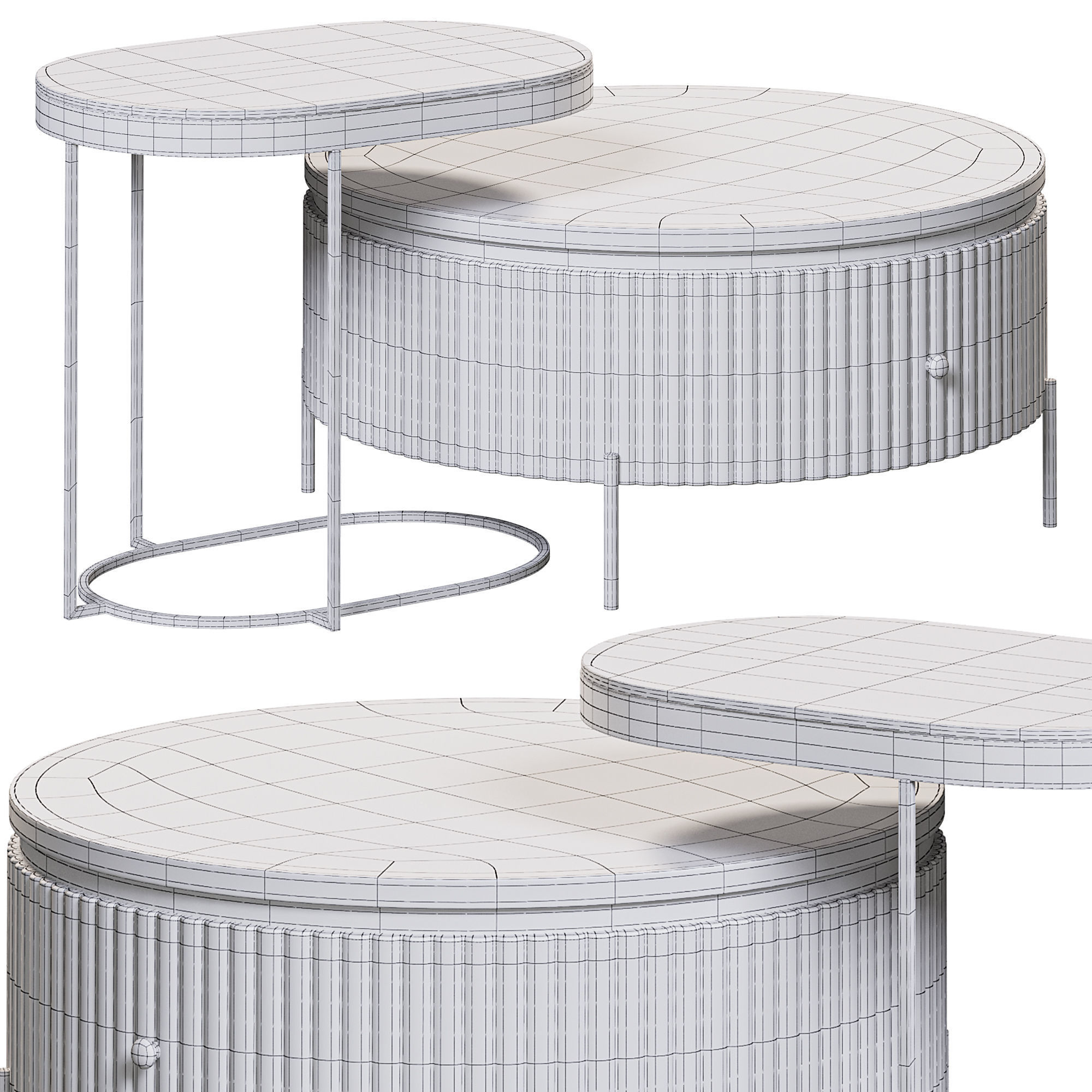  Cofe Table LaLume-AP00223 3D model_2