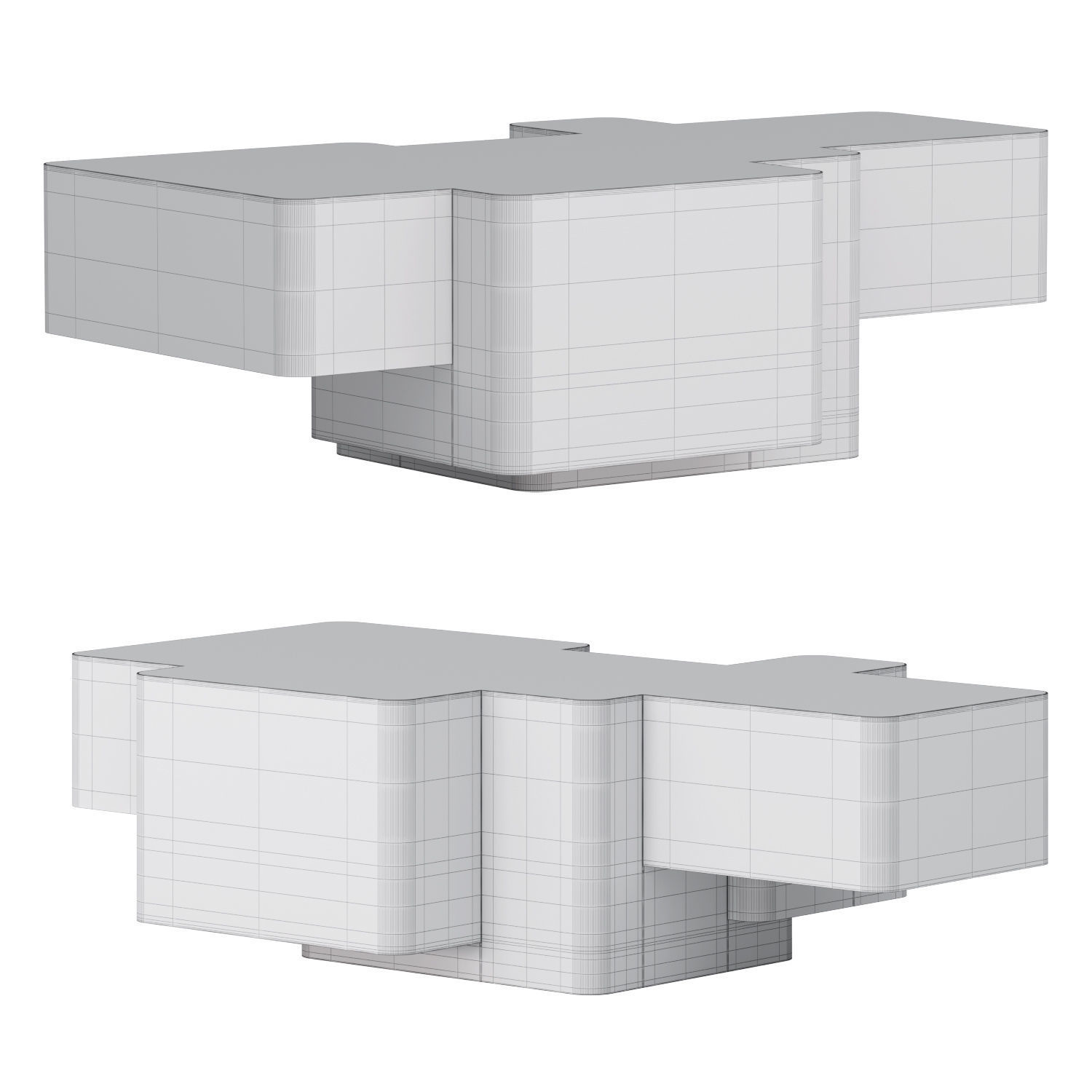 Xenolith Coffee Table I by Kelly Wearstler 3D model_2