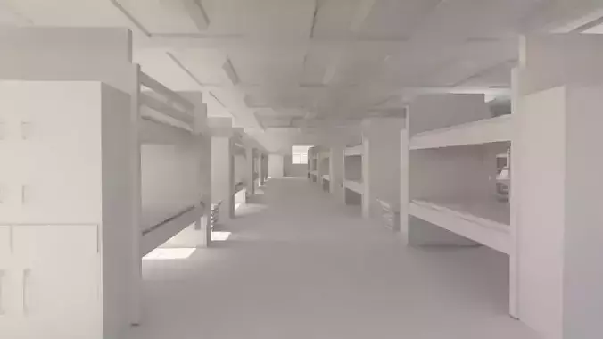 Military Dormitory - No Material