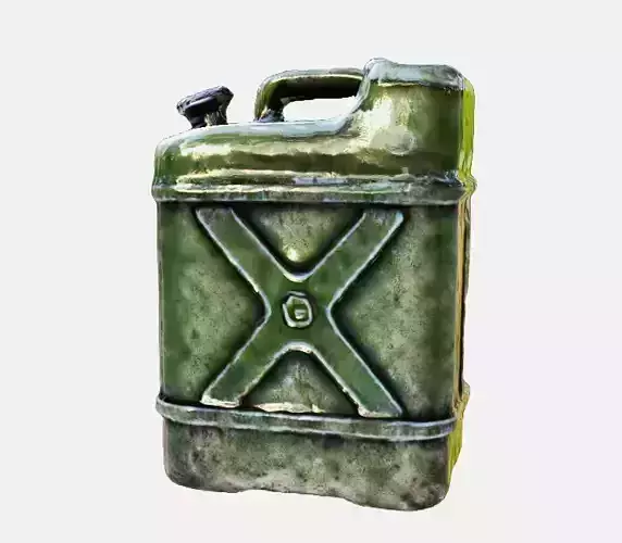 Gasoline Can Low-poly 3D model
