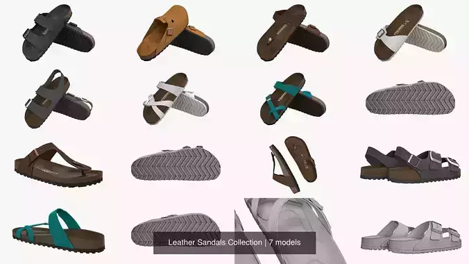 Leather Sandals Collection