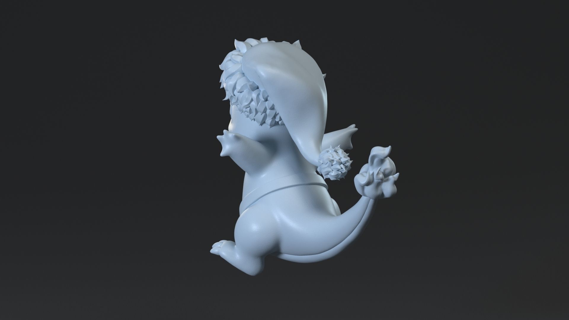 CHRISTMAS DECORATION - CHARMANDER Free 3D print model_6