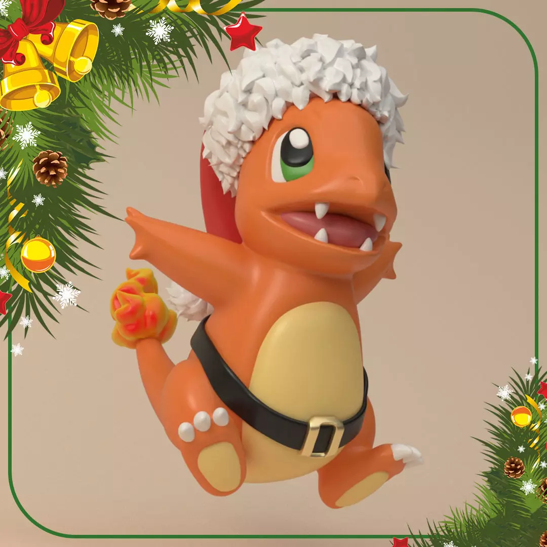 CHRISTMAS DECORATION - CHARMANDER Free 3D print model_0