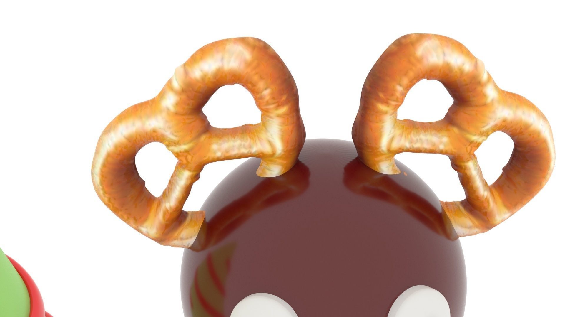 Christmas Cake Pops Set 3D model_6