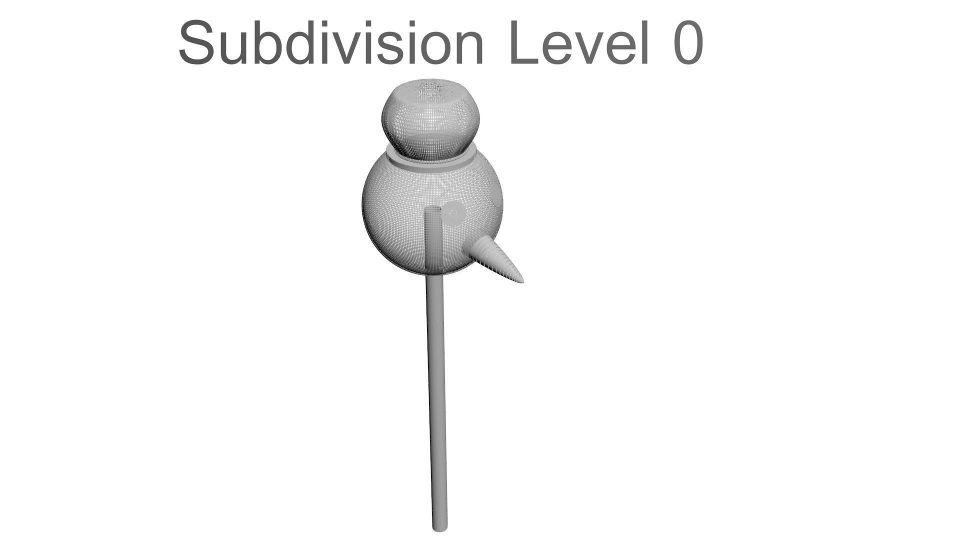 Christmas Cake Pops Set 3D model_57