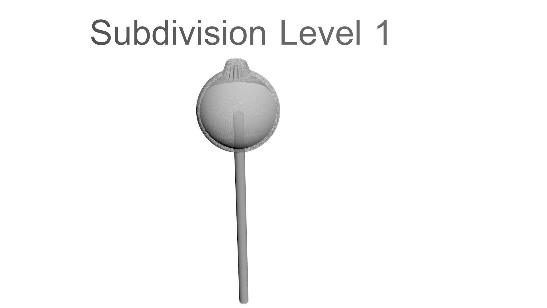 Christmas Cake Pops Set 3D model_42