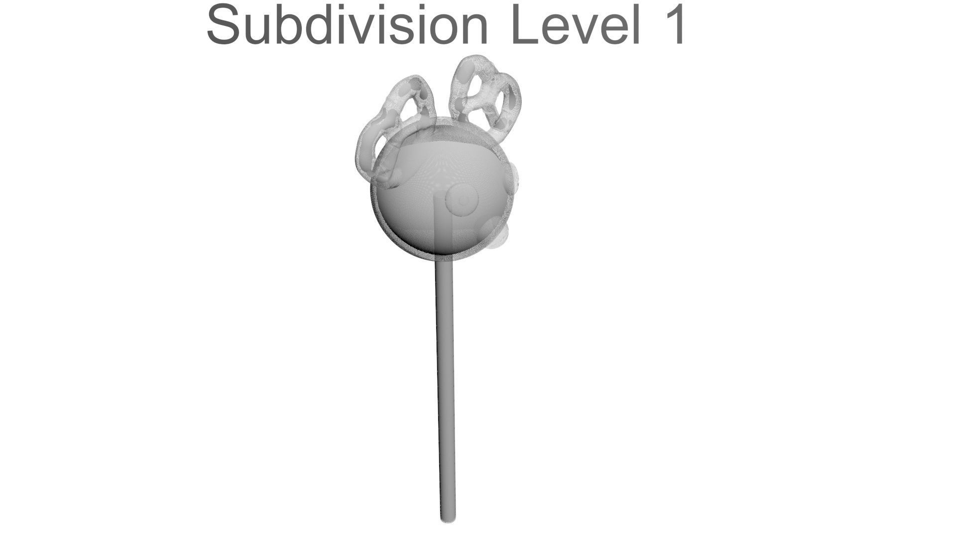 Christmas Cake Pops Set 3D model_84