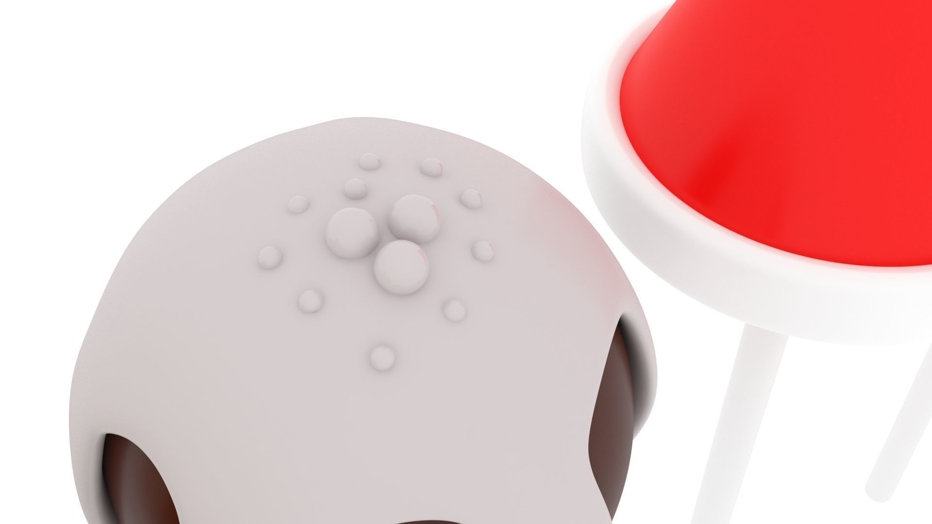 Christmas Cake Pops Set 3D model_14