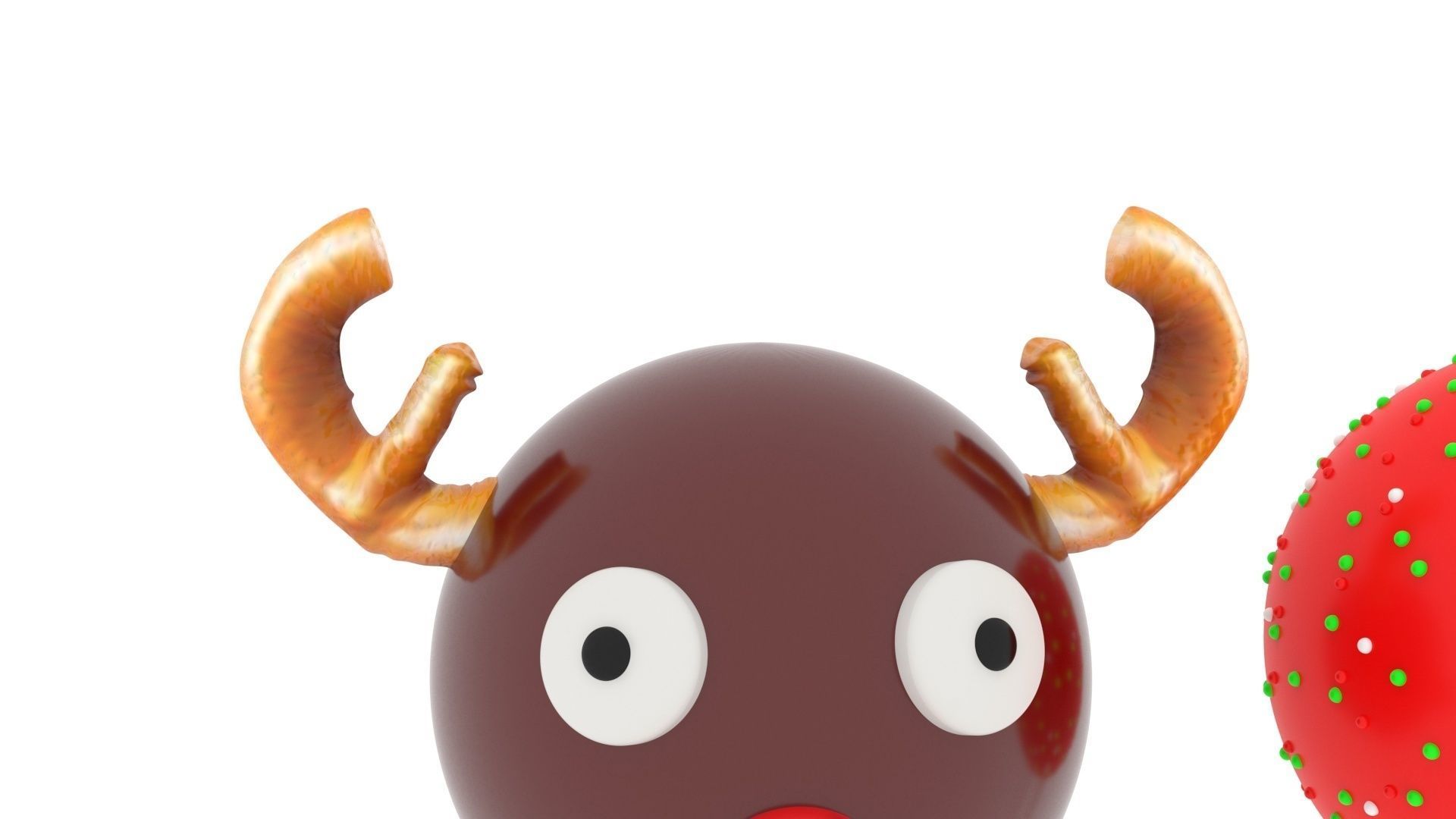 Christmas Cake Pops Set 3D model_9