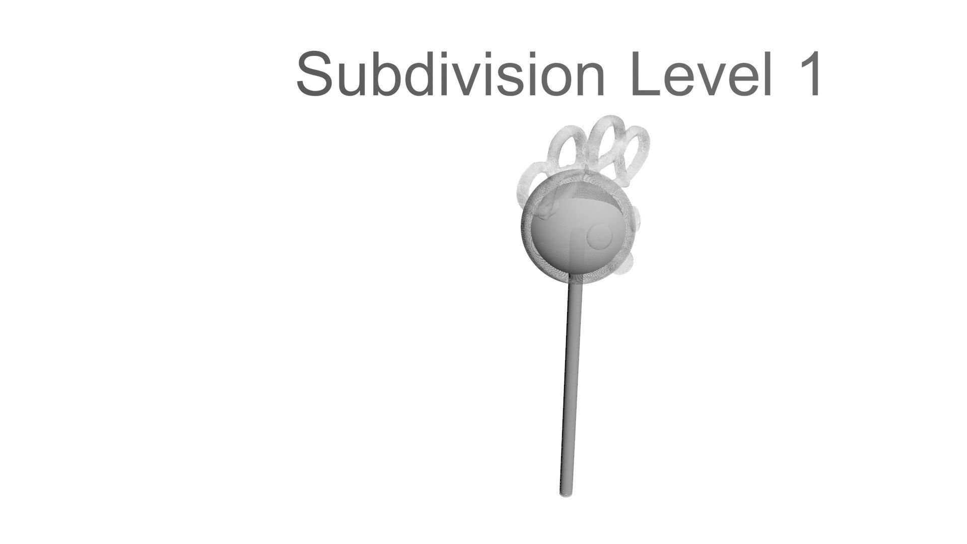 Christmas Cake Pops Set 3D model_50