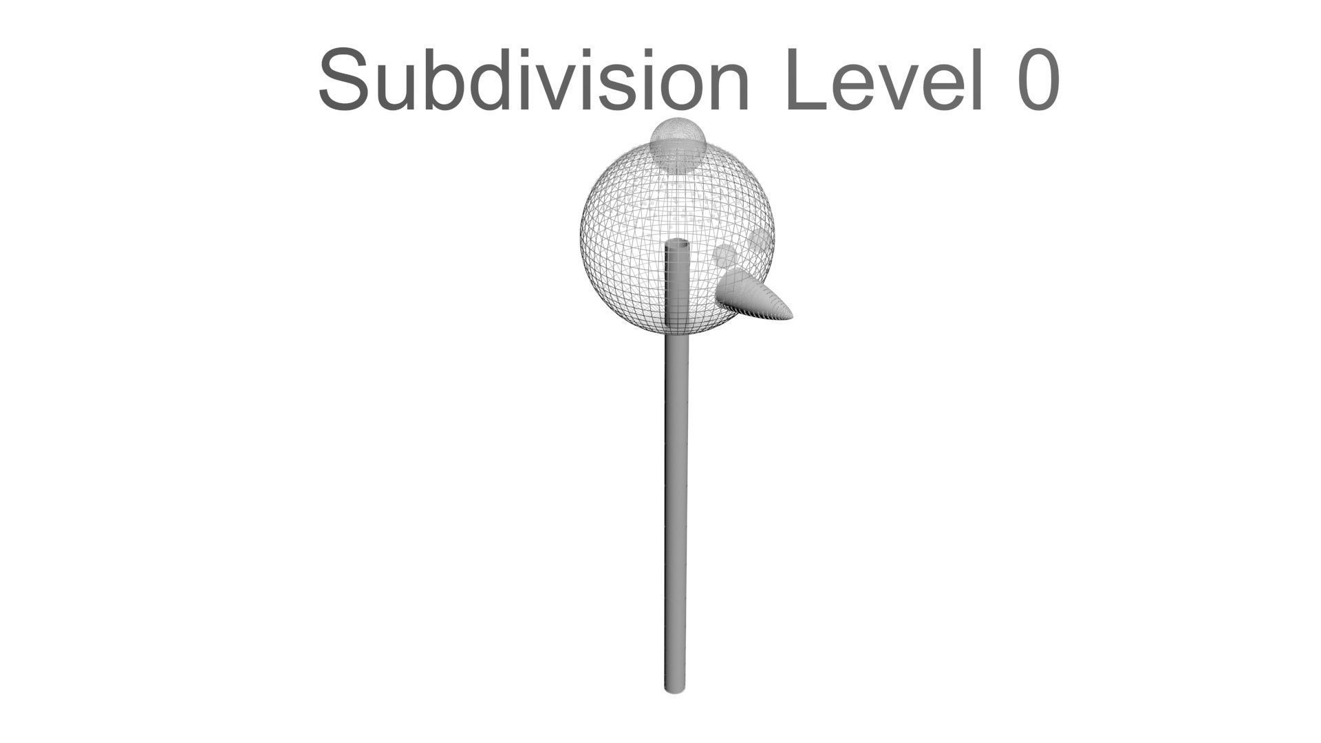 Christmas Cake Pops Set 3D model_59