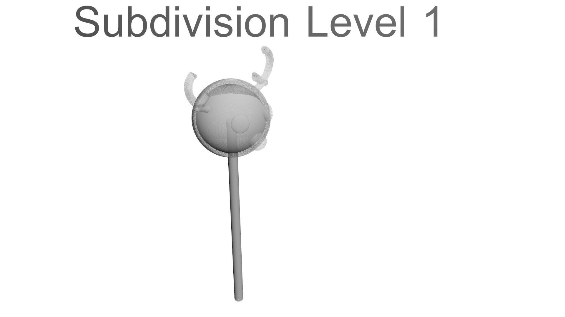 Christmas Cake Pops Set 3D model_53