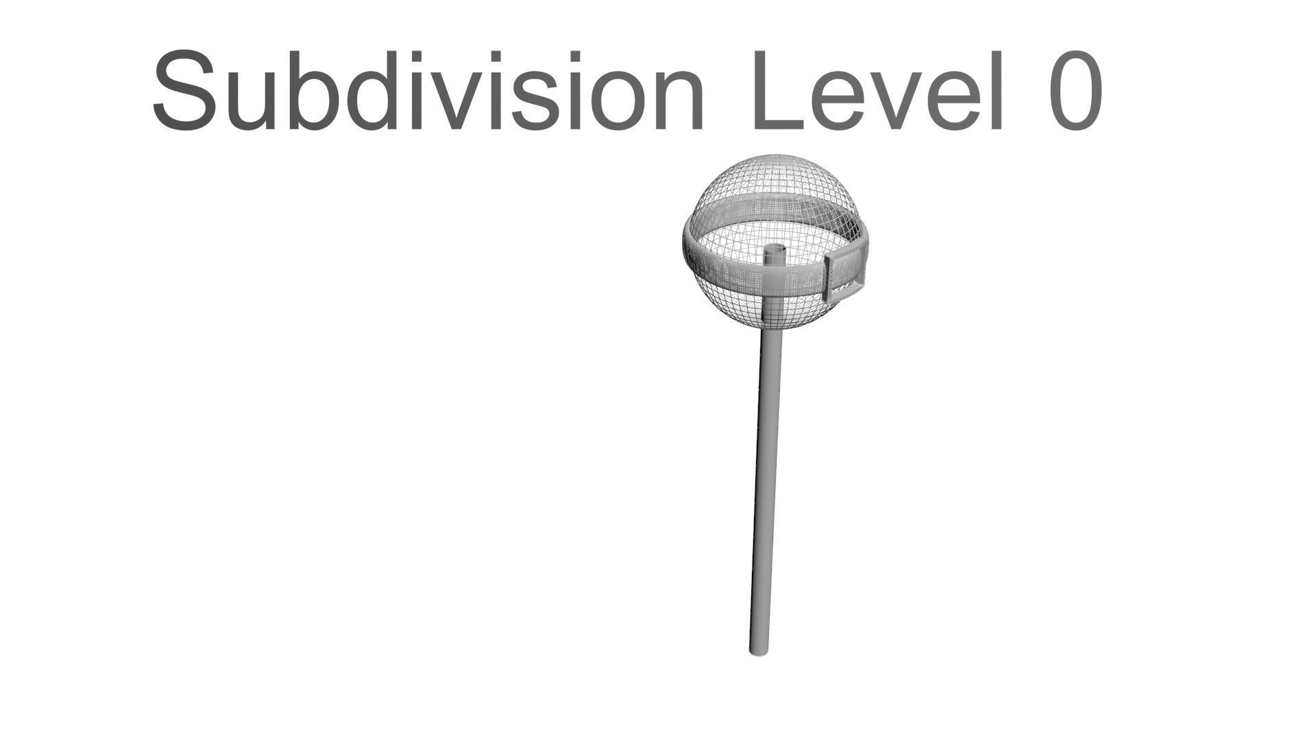 Christmas Cake Pops Set 3D model_71