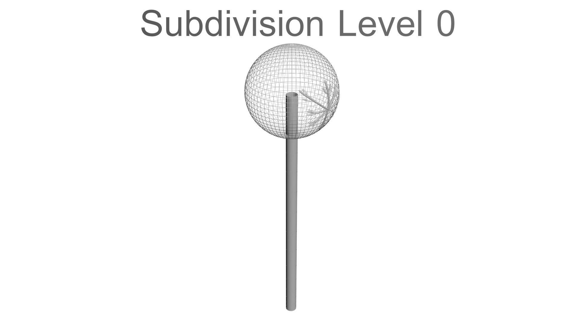 Christmas Cake Pops Set 3D model_79