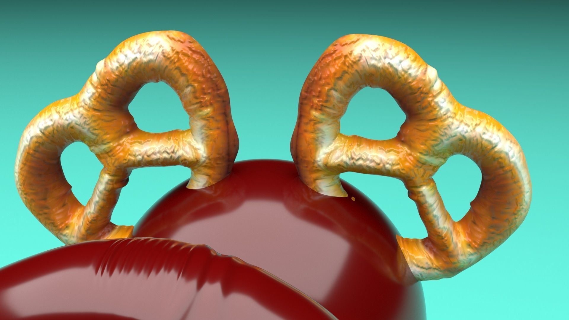 Christmas Cake Pops Set 3D model_89