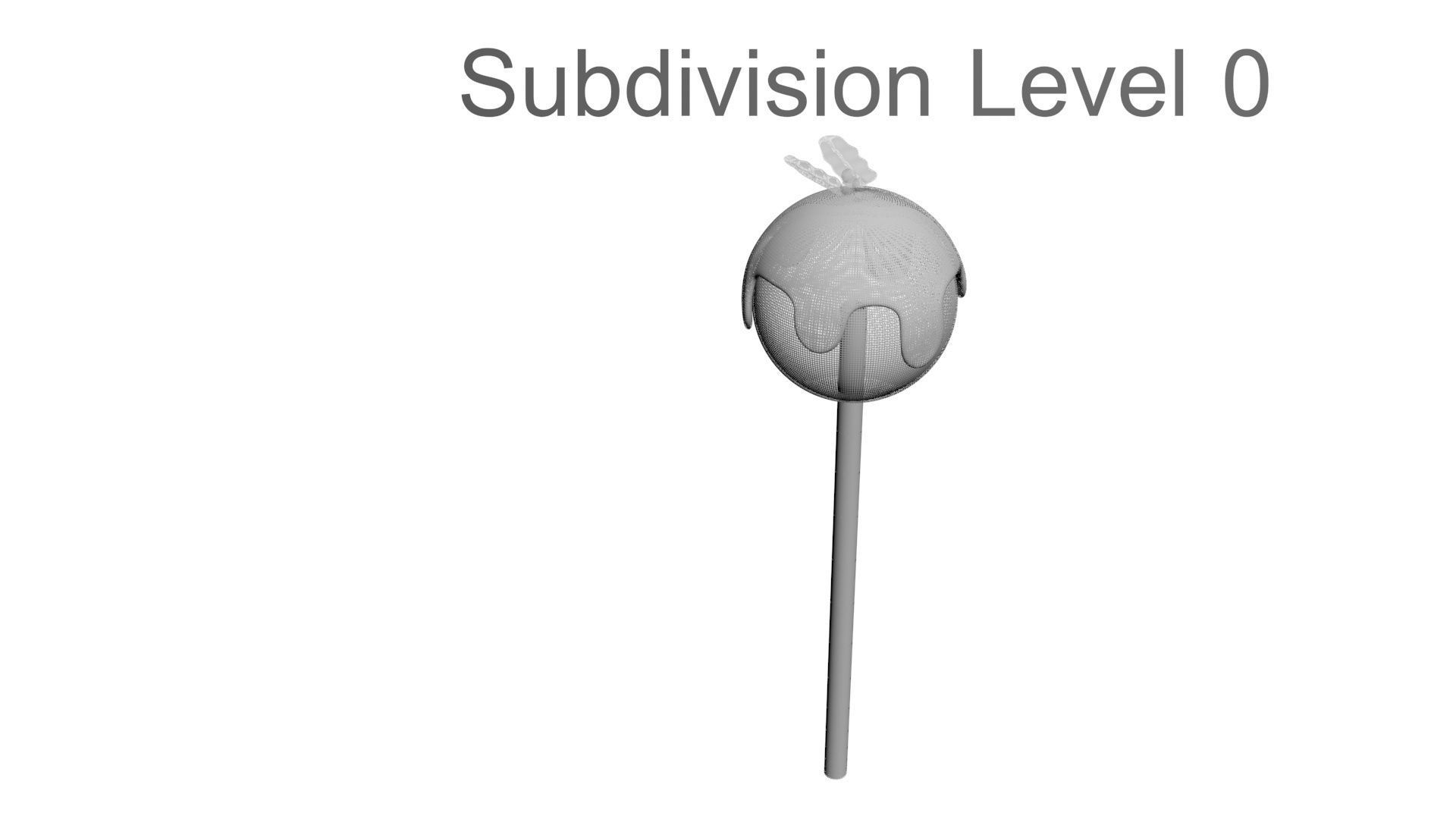 Christmas Cake Pops Set 3D model_65