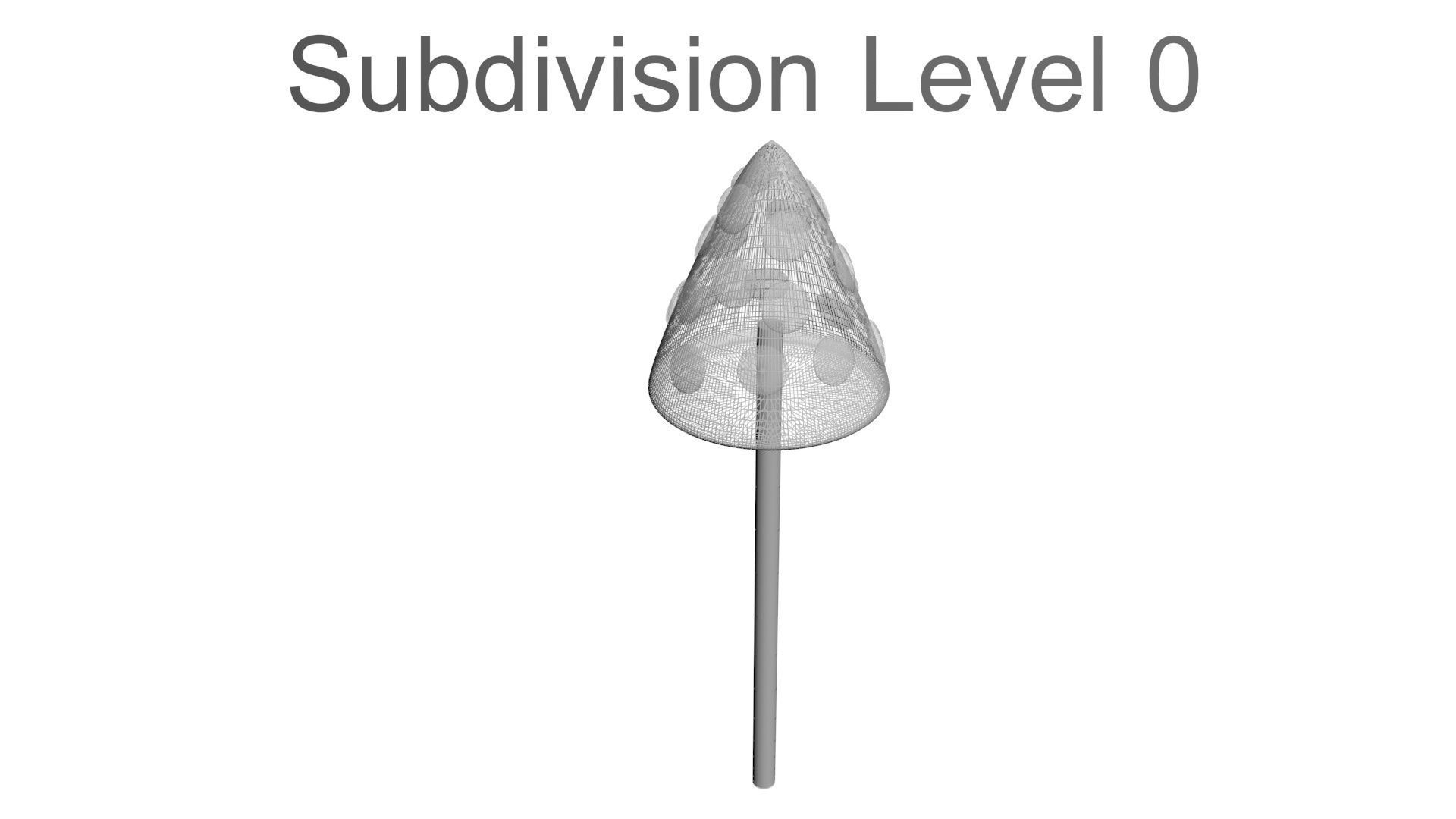 Christmas Cake Pops Set 3D model_75