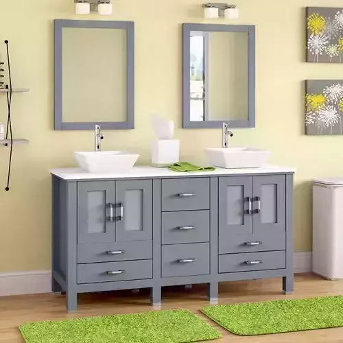 Rusch Double Bathroom Vanity Set