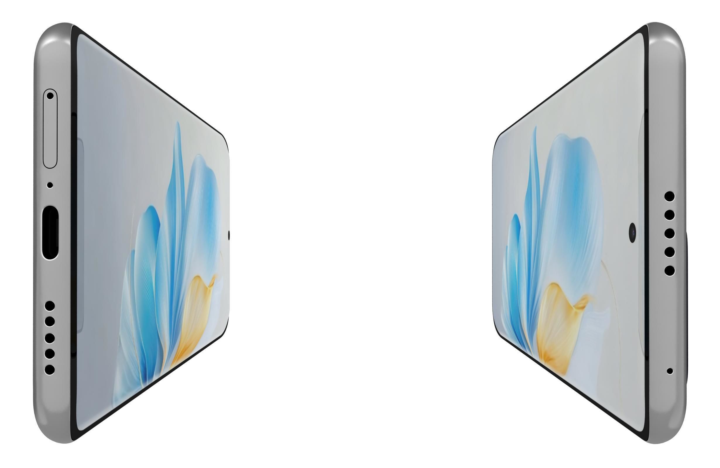 Honor 100 Black 3D model_8