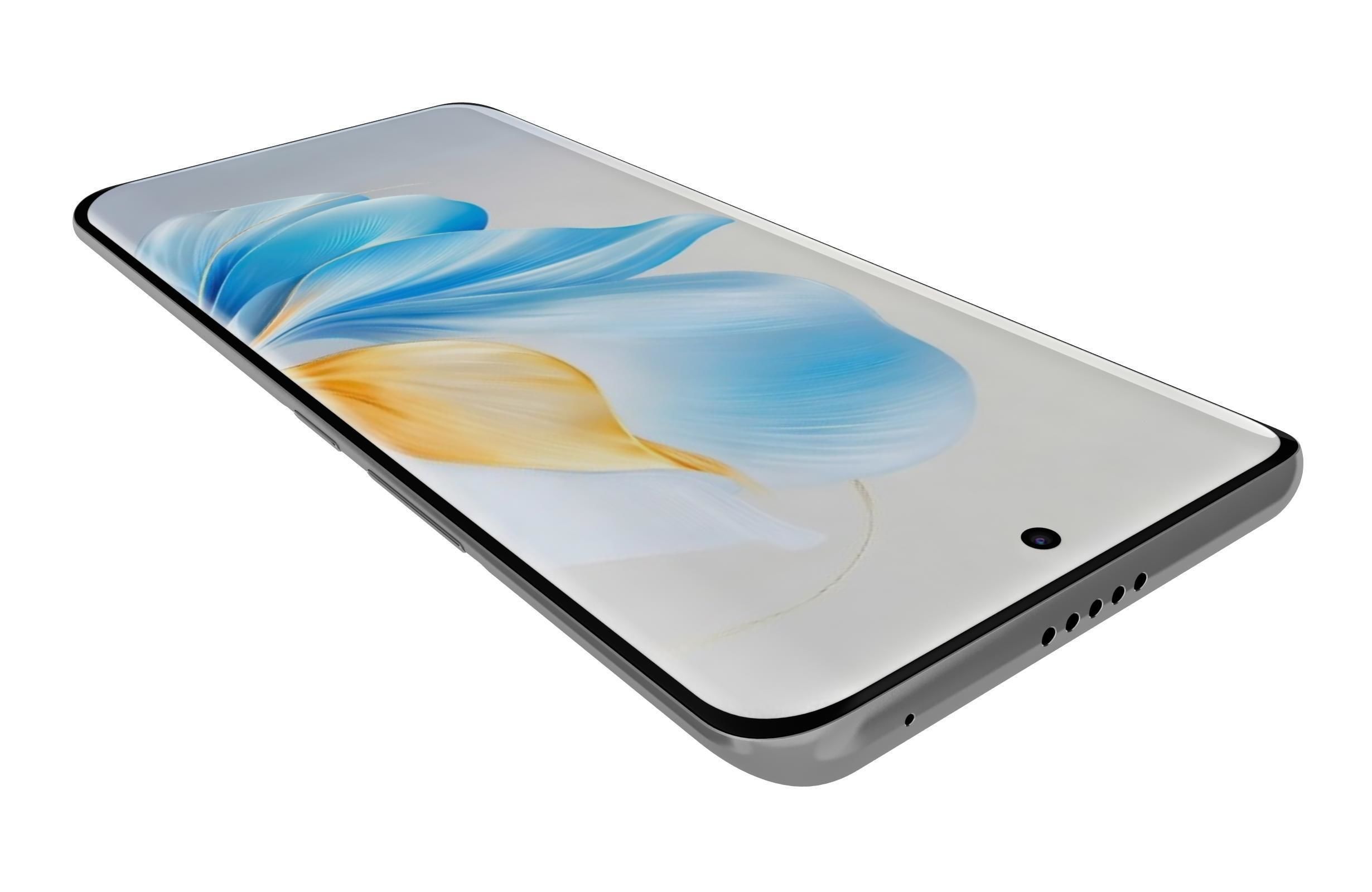 Honor 100 Black 3D model_15