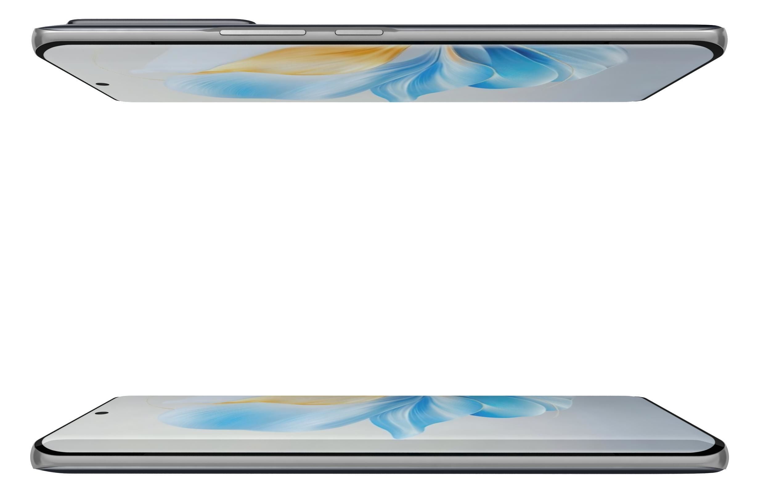 Honor 100 Black 3D model_9