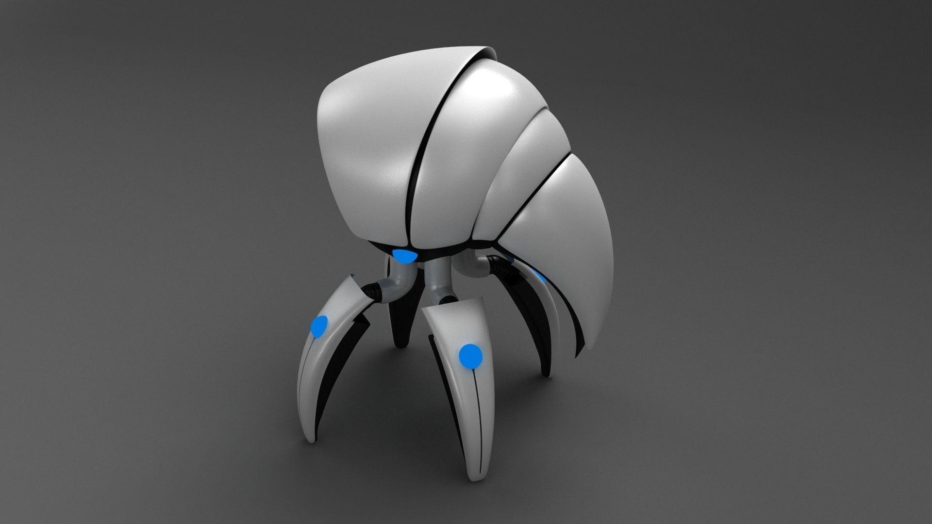 nano robot 3D model_2