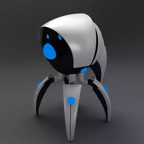 nano robot 3D model
