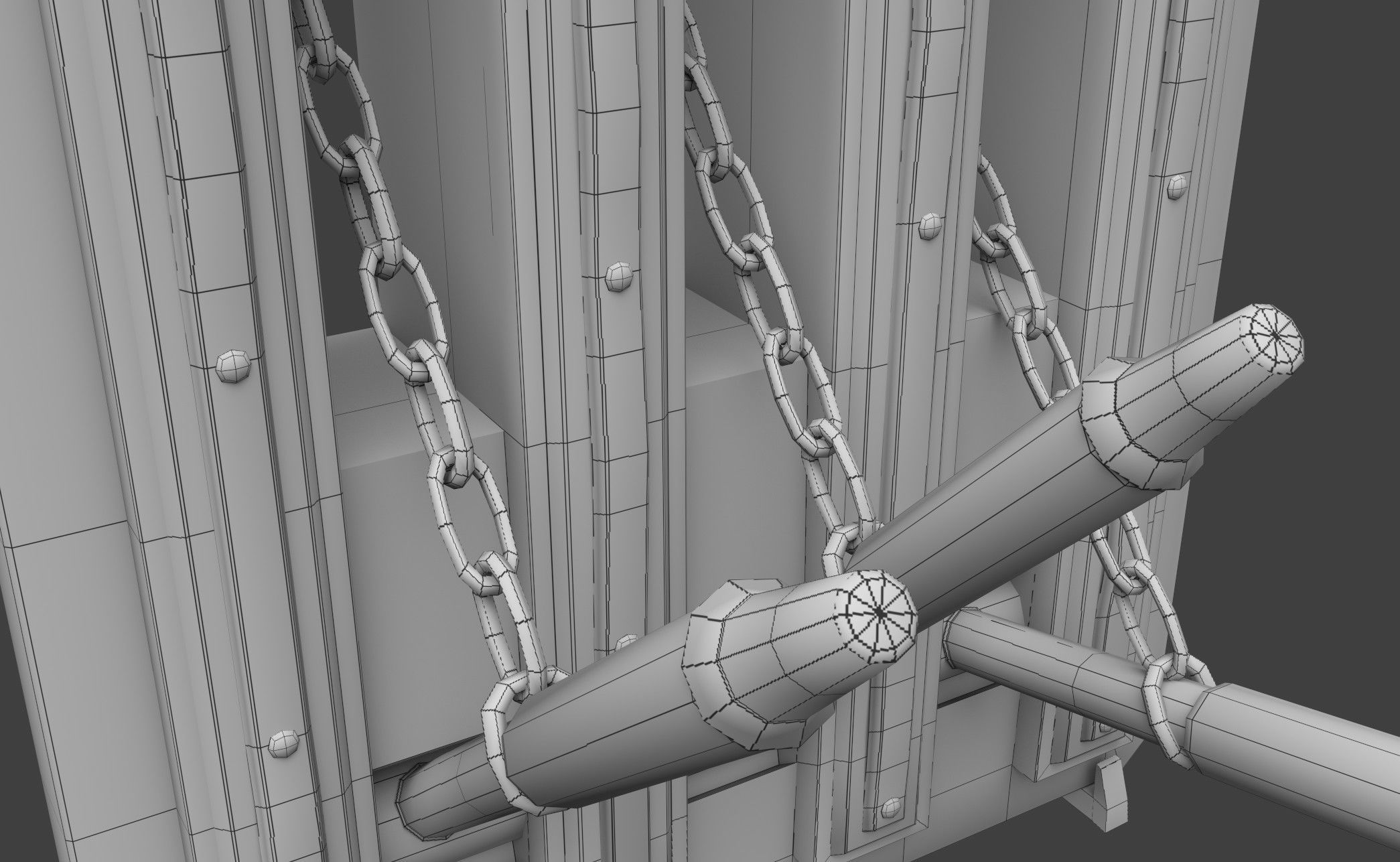 Door Opener Low-poly 3D model_18