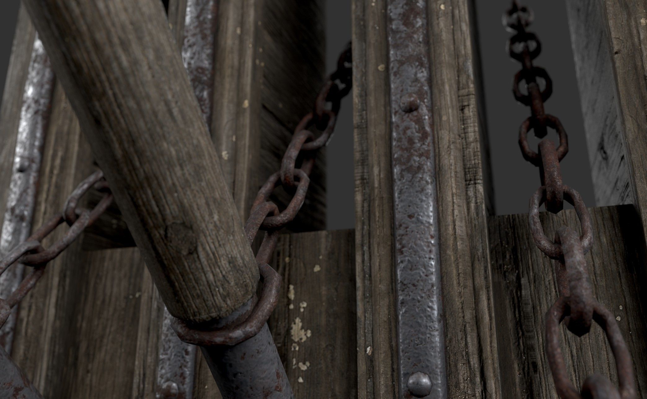 Door Opener Low-poly 3D model_5